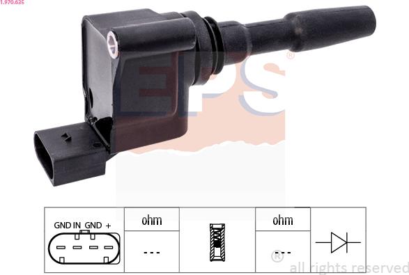 EPS 1.970.635 - Alovlanma bobini furqanavto.az