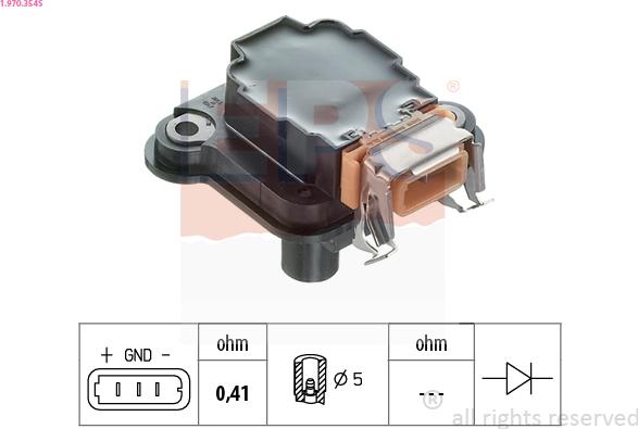 EPS 1.970.354S - Alovlanma bobini furqanavto.az