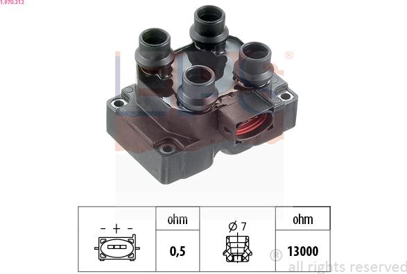 EPS 1.970.312 - Alovlanma bobini furqanavto.az