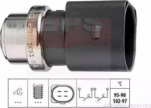 EPS 1.850.693 - Temperatur açarı, radiator/kondisioner ventilyatoru furqanavto.az