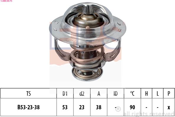 EPS 1.880.957S - Termostat, soyuducu furqanavto.az