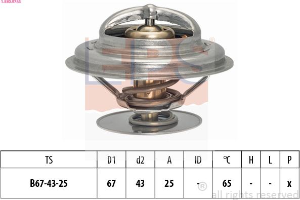 EPS 1.880.978S - Termostat, soyuducu www.furqanavto.az