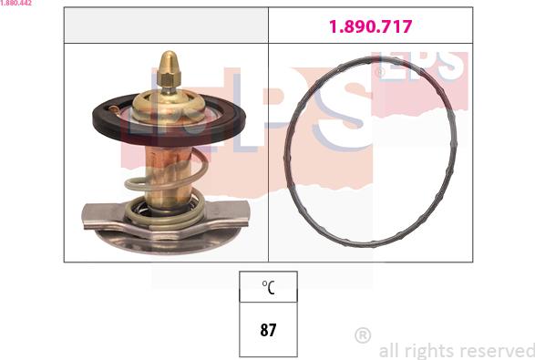 EPS 1.880.442 - Termostat, soyuducu www.furqanavto.az