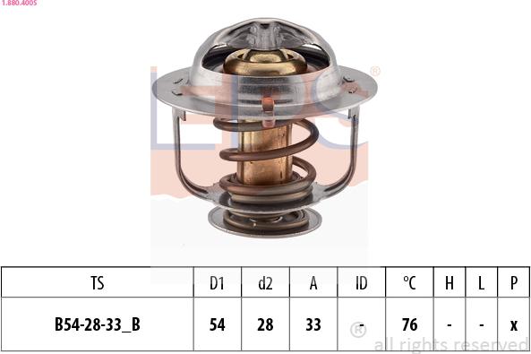 EPS 1.880.400S - Termostat, soyuducu www.furqanavto.az