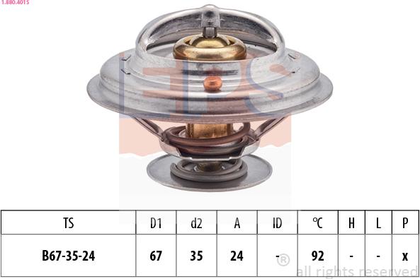 EPS 1.880.401S - Termostat, soyuducu www.furqanavto.az