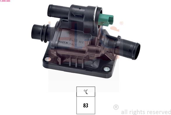 EPS 1.880.486 - Termostat, soyuducu furqanavto.az