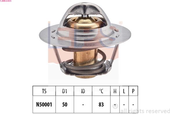 EPS 1.880.543S - Termostat, soyuducu furqanavto.az