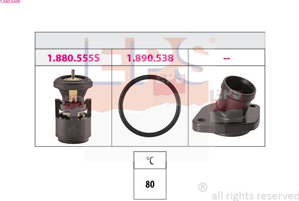 EPS 1.880.560K - Termostat, soyuducu furqanavto.az