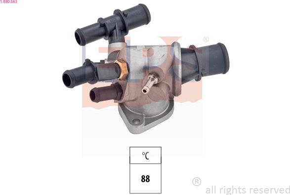 EPS 1.880.563 - Termostat, soyuducu furqanavto.az