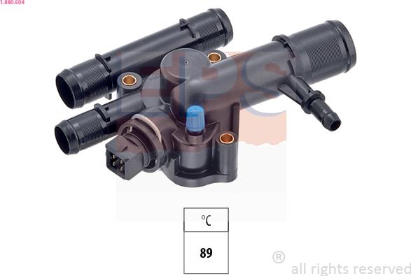 EPS 1.880.504 - Termostat, soyuducu furqanavto.az