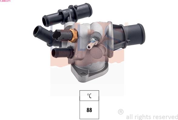 EPS 1.880.571 - Termostat, soyuducu furqanavto.az