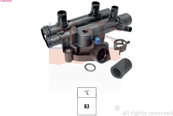 EPS 1.880.666K - Termostat, soyuducu furqanavto.az