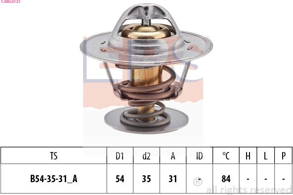 EPS 1.880.612S - Termostat, soyuducu furqanavto.az