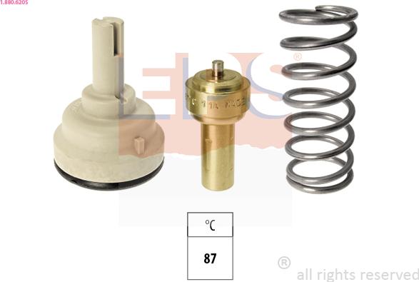 EPS 1.880.620S - Termostat, soyuducu furqanavto.az