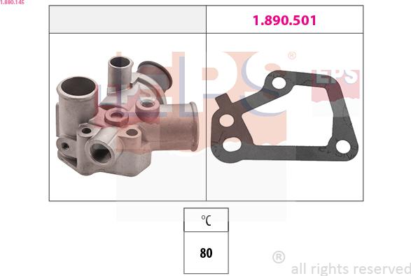 EPS 1.880.145 - Termostat, soyuducu furqanavto.az