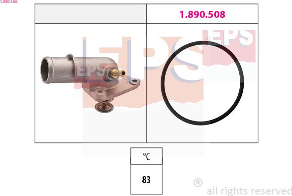 EPS 1.880.166 - Termostat, soyuducu furqanavto.az