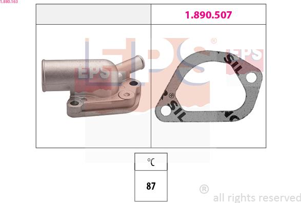 EPS 1.880.163 - Termostat, soyuducu furqanavto.az