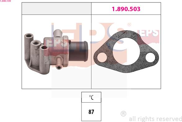 EPS 1.880.109 - Termostat, soyuducu furqanavto.az