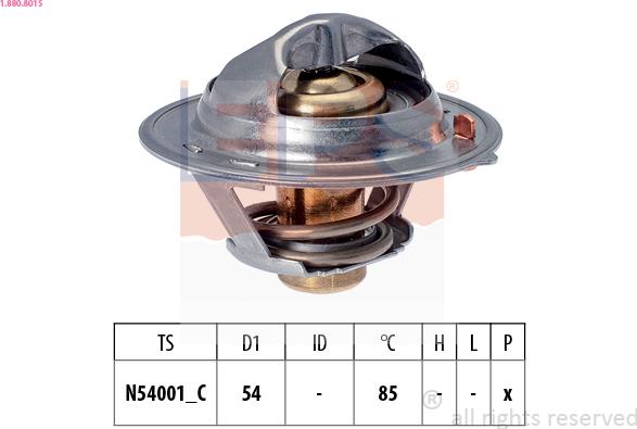 EPS 1.880.801S - Termostat, soyuducu furqanavto.az