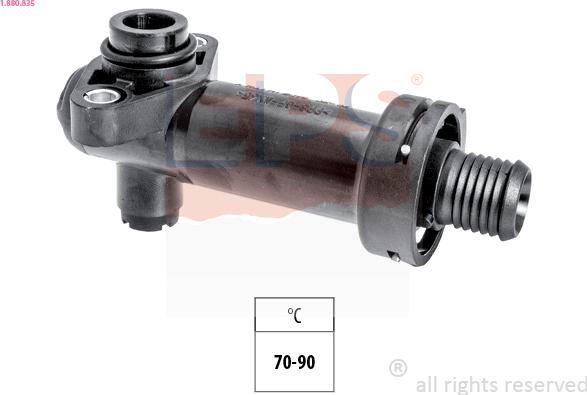 EPS 1.880.835 - Termostat, EGR soyutma furqanavto.az