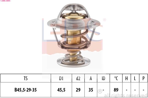 EPS 1.880.389S - Termostat, soyuducu furqanavto.az