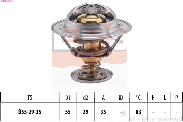 EPS 1.880.323S - Termostat, soyuducu www.furqanavto.az