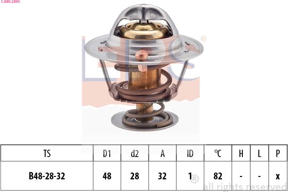 EPS 1.880.289S - Termostat, soyuducu furqanavto.az