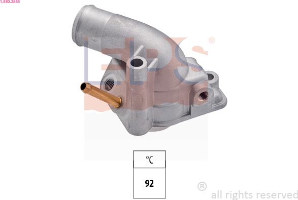 EPS 1.880.288S - Termostat, soyuducu furqanavto.az