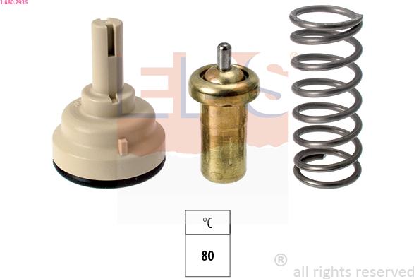 EPS 1.880.793S - Termostat, soyuducu furqanavto.az