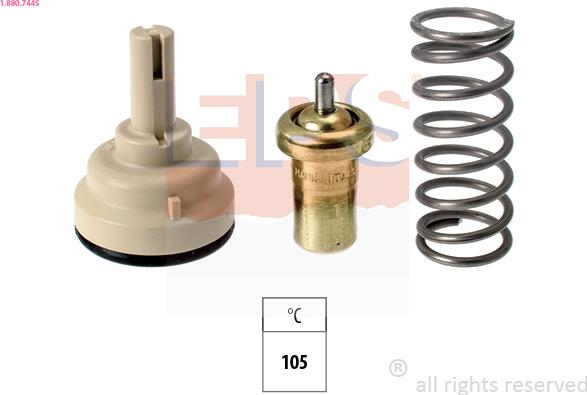 EPS 1.880.744S - Termostat, soyuducu furqanavto.az