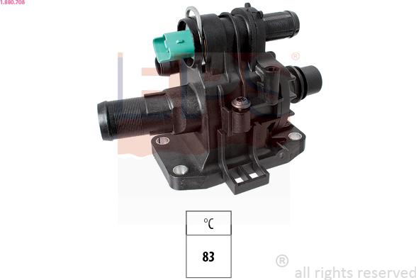 EPS 1.880.708 - Termostat, soyuducu furqanavto.az