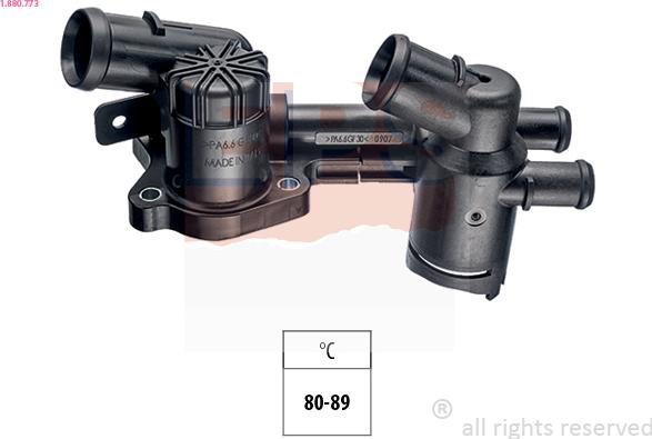 EPS 1.880.773 - Termostat, soyuducu furqanavto.az