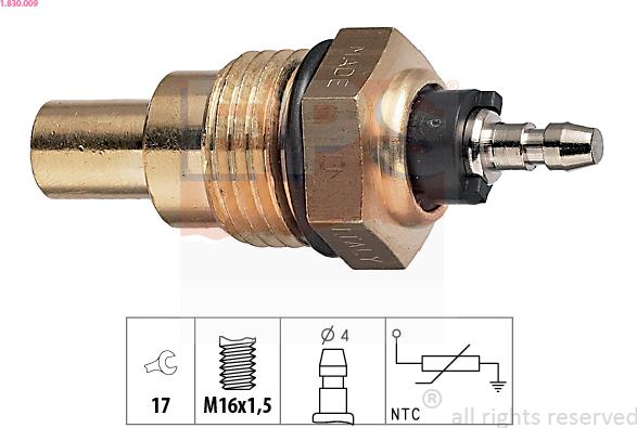 EPS 1.830.009 - Sensor, soyuducu suyun temperaturu furqanavto.az