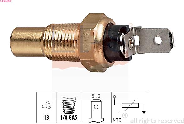 EPS 1.830.080 - Sensor, soyuducu suyun temperaturu www.furqanavto.az