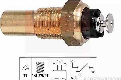 EPS 1.830.170 - Sensor, soyuducu suyun temperaturu furqanavto.az