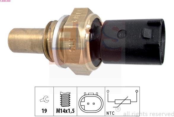 EPS 1.830.350 - Sensor, yağın temperaturu furqanavto.az