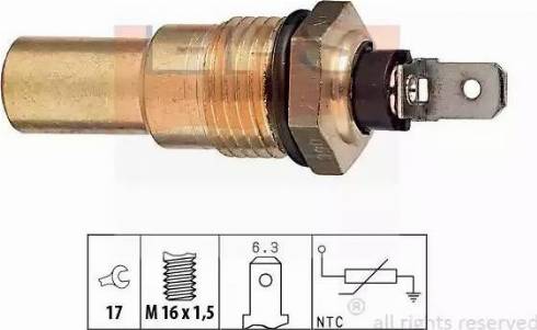 EPS 1.830.312 - Sensor, soyuducu suyun temperaturu furqanavto.az