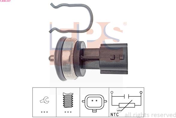 EPS 1.830.337 - Sensor, soyuducu suyun temperaturu furqanavto.az