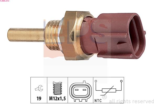 EPS 1.830.213 - Sensor, soyuducu suyun temperaturu furqanavto.az