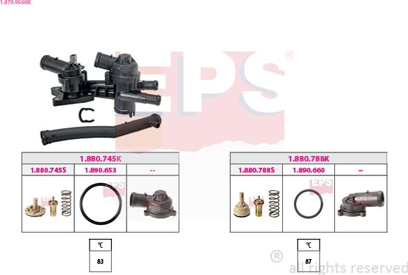 EPS 1.879.956KK - Termostat, soyuducu furqanavto.az