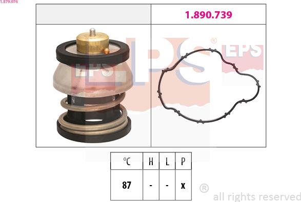 EPS 1.879.976 - Termostat, soyuducu www.furqanavto.az