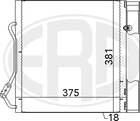 ERA 667042 - Kondenser, kondisioner furqanavto.az