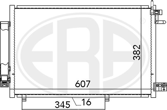 ERA 667031 - Kondenser, kondisioner furqanavto.az