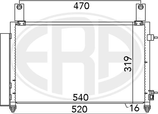 ERA 667032 - Kondenser, kondisioner furqanavto.az