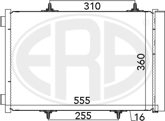 ERA 667025 - Kondenser, kondisioner furqanavto.az