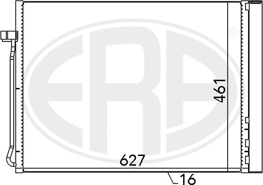 ERA 667102 - Kondenser, kondisioner furqanavto.az