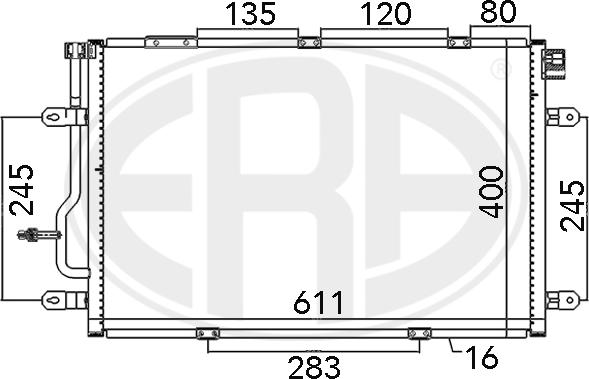 ERA 667112 - Kondenser, kondisioner furqanavto.az