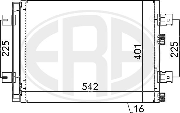 ERA 667130 - Kondenser, kondisioner furqanavto.az