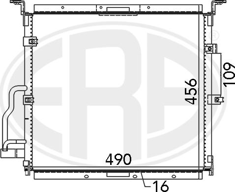 ERA 667125 - Kondenser, kondisioner furqanavto.az