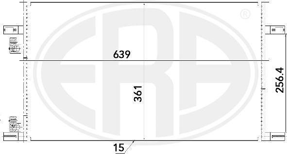 ERA 667235 - Kondenser, kondisioner furqanavto.az